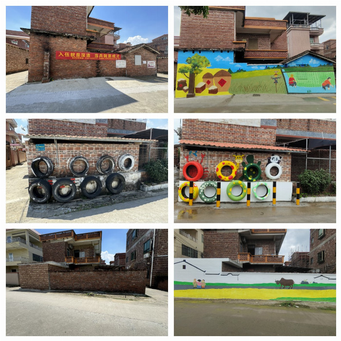 实践铸青春 擘画和美山塘新图景——广东工程职业技术学院实践铸青春突击队开展乡村美化系列活动