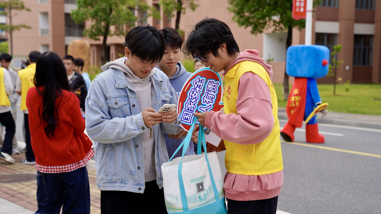 广东工程职业技术学院活动现场。通讯员供图