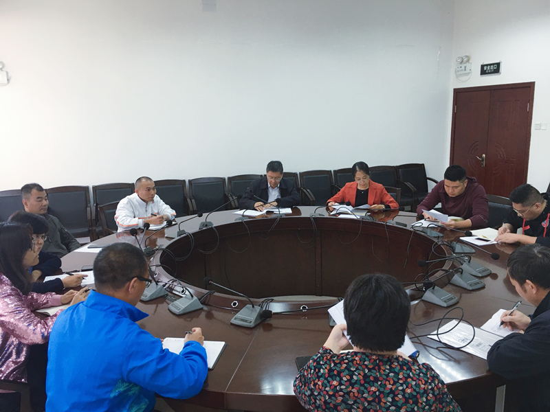 党委书记吴琦琳同志参加后勤处与安全保卫处合署支部组织生活会